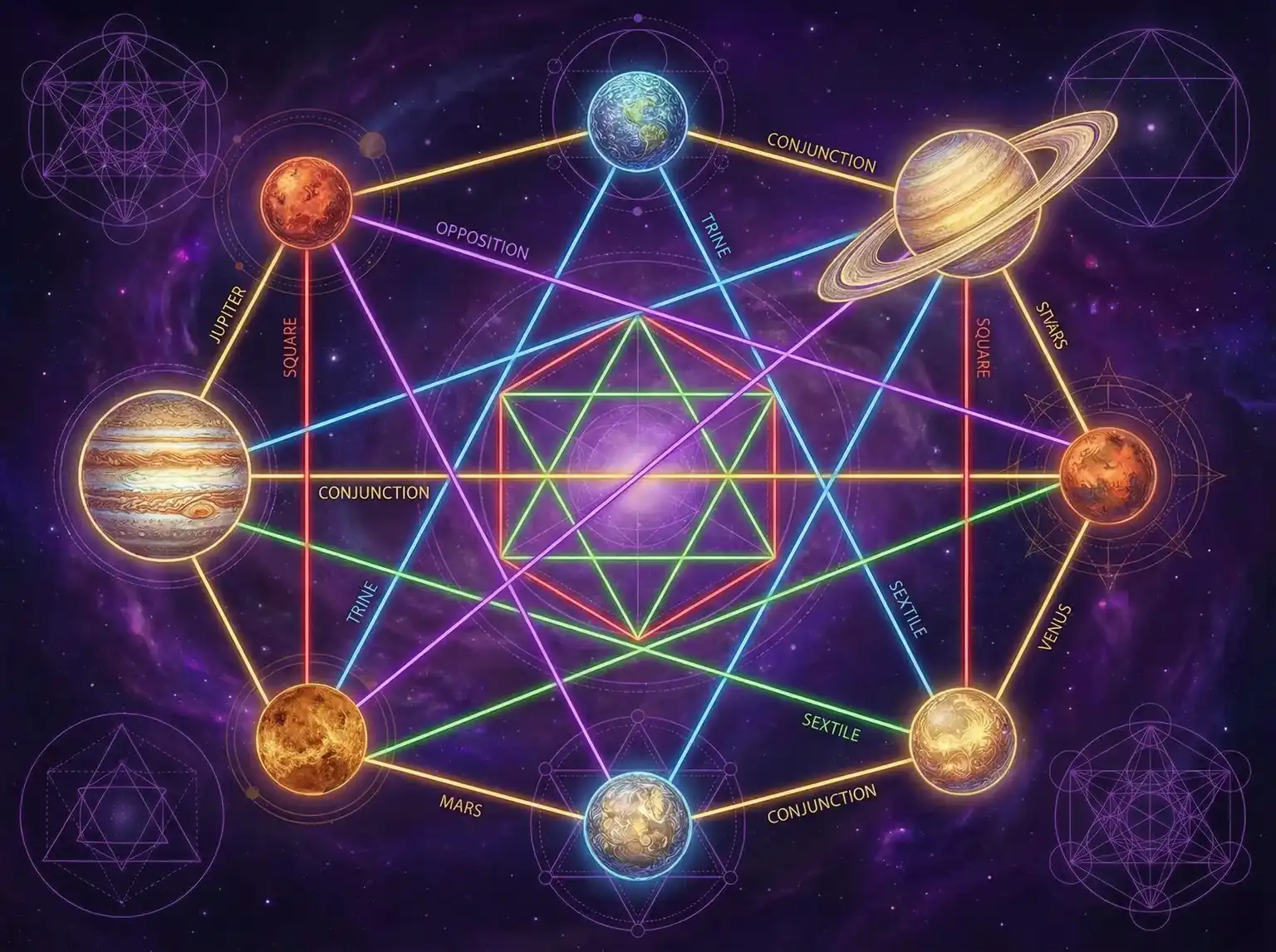 行星相位解读 - 南方小羊牧场电影 | 占星学进阶